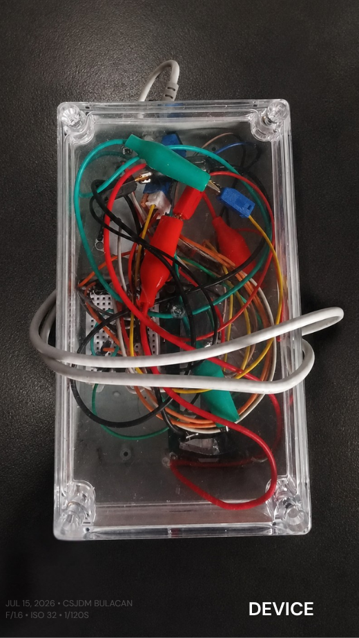 Device not in use, after testing